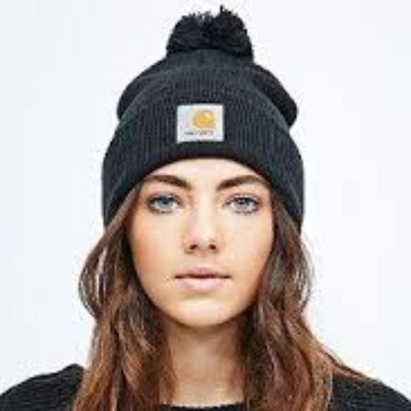 Carhartt Beanie Handmade in USA Pom Cap - Picture 6 of 7